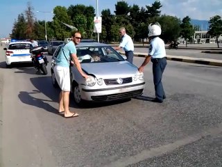 Τροχαίο στην είσοδο της Λαμίας 2