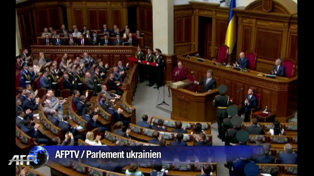 Ukraine: investiture de Petro Porochenko, nouveau président