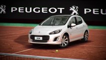 Publicité TV Peugeot 308 Roland Garros - Argentine - Novak Djokovic (20s) - 2014 ( www.feline.cc )