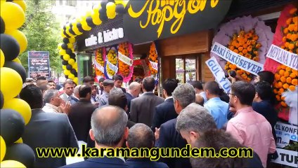 Karaman'da By Papyon Cafe-Bistro Dualarla Hizmete Açıldı