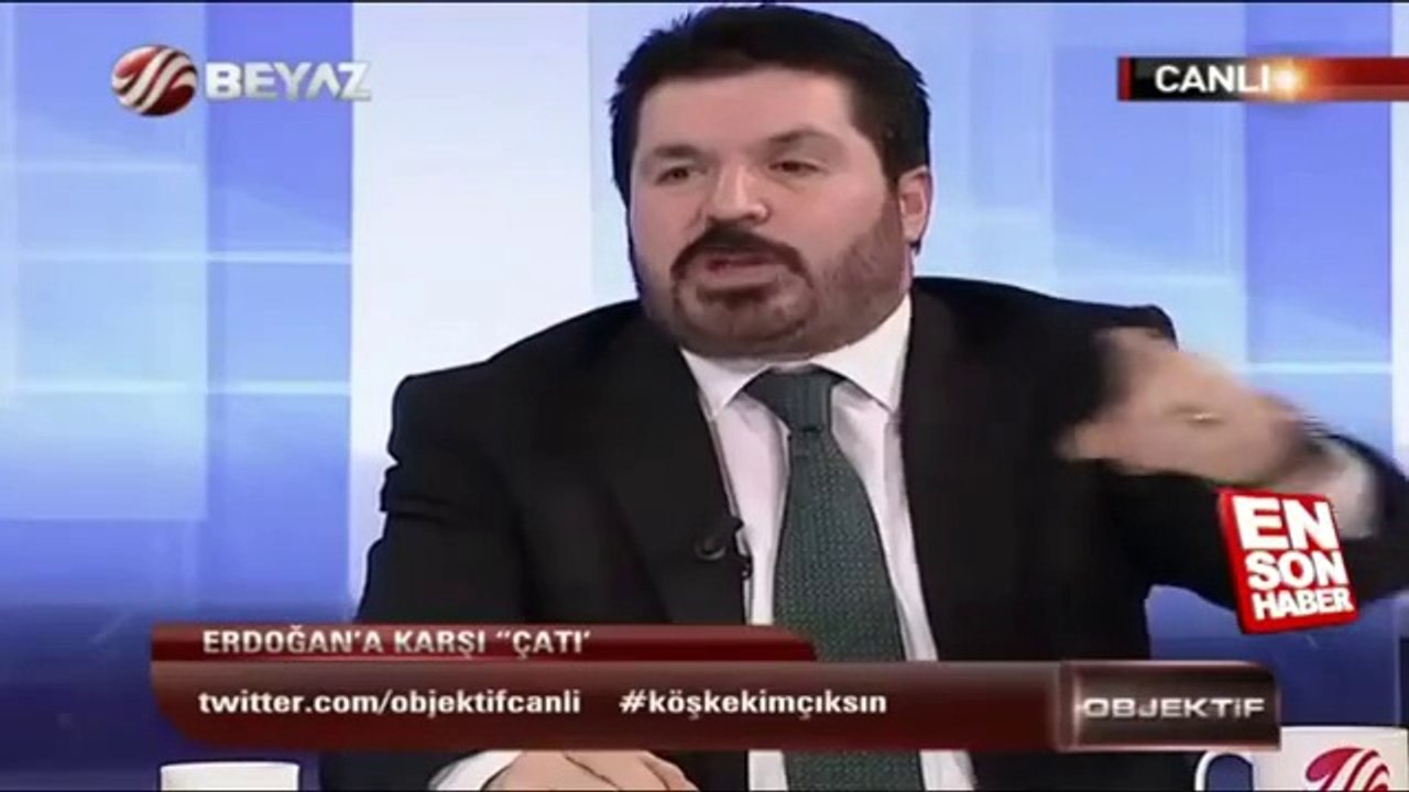 Savci Sayan Canli Yayinda Ates Püskürdü - TEMS NEWS - CT