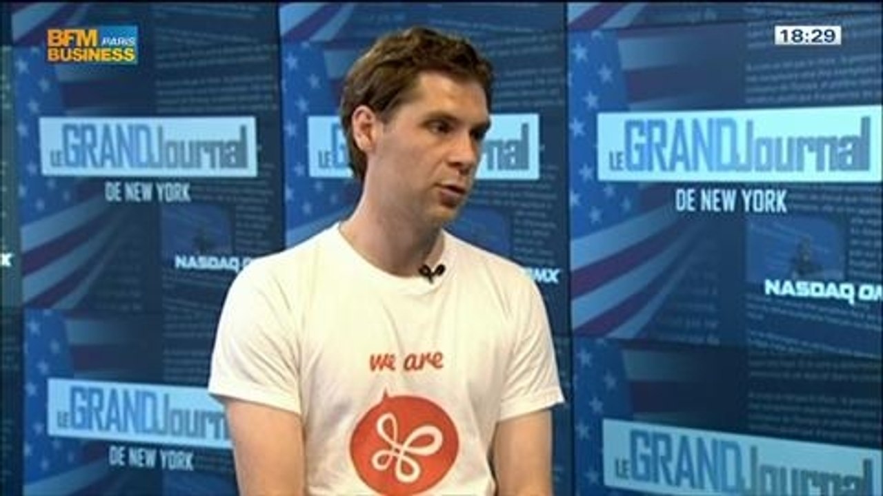 La révolution du transfert de fichiers en ligne: Infinit s'attaque à Dropbox: Baptiste Fradin, dans Le Grand Journal de New York - 07/06 3/4