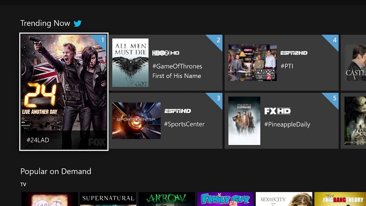 Twitter on Xbox One