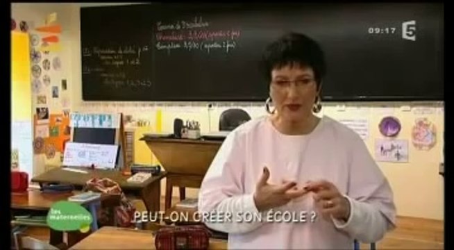 Sur FR5 Reportage dans l'émission : Les Maternelles sur FR5 : à l'école Ker Lann . Peut-on créer son école