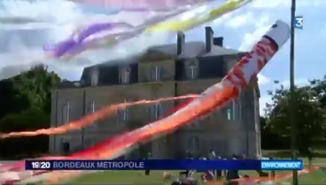 OCCE 33 - Journée cerfs volants - Reportage FR3