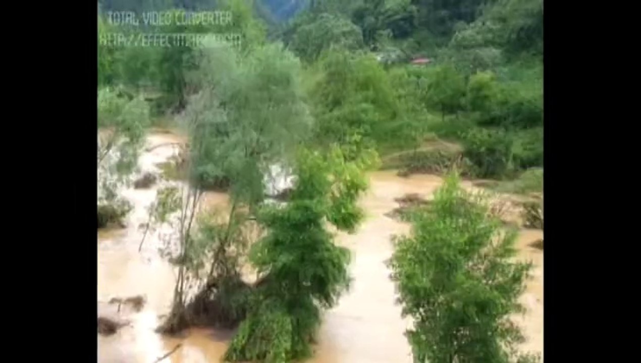 ZONGULDAK ALAPLI SEL ANI  AMATOR KAMERADA