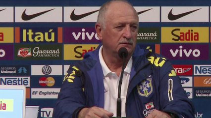 Felipão destaca vitória do Brasil