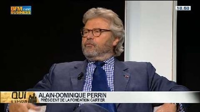 Alain-Dominique Perrin, président de la Fondation Cartier, dans Qui êtes-vous ? - 07/06 1/4