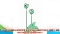 Best buy iLuv iEP311GRN In-Ear Stereo Earphones with Volume Control - Green,