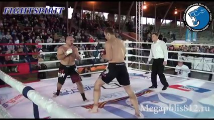 Brutal knockout ! Combat sambo Europe champion vs muay tai World champion