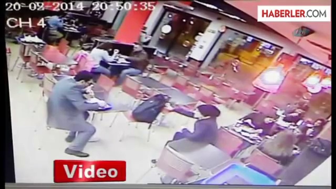Göz Göre Göre Hırsızlık Anı Kamerada!