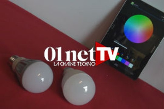 Test des ampoules connectées Awox : la lumière au bout du smartphone (vidéo)