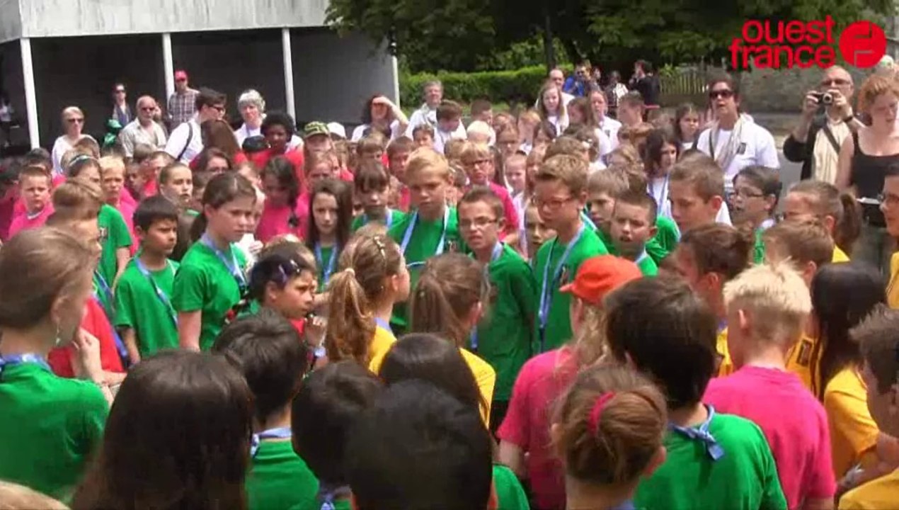 70e D-Day : balade dans les rues de Sainte-Mère-Eglise un 7 juin 2014