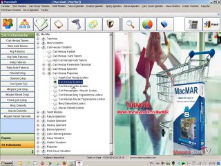 MacroSoft Macmar Market Programı Cari Hesap Modüllü
