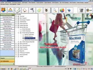 MacroSoft Macmar Market Programı Sipariş Modüllü