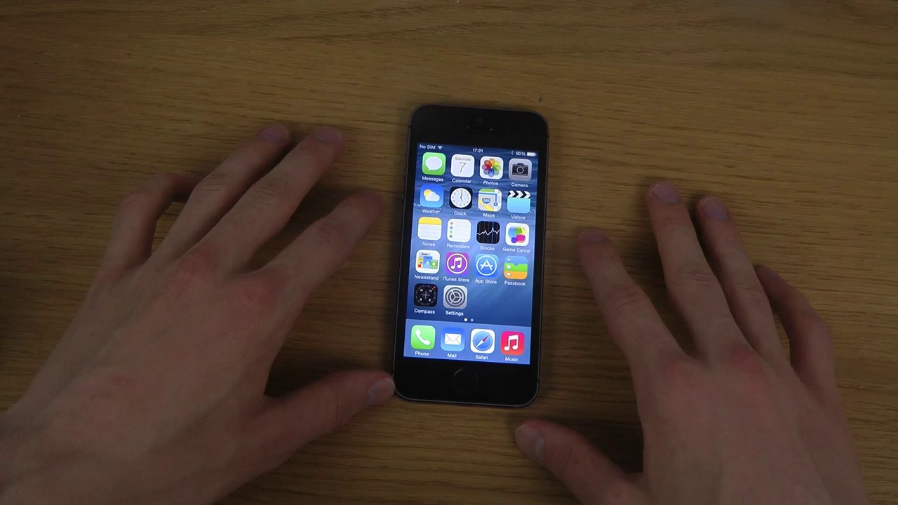 iPhone 5S iOS 8 - Quick Reply Messages Review