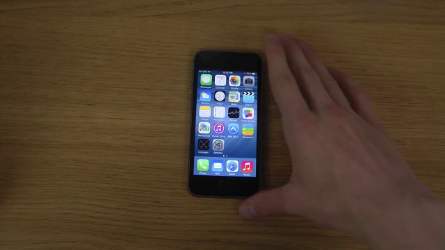 iPhone 5S iOS 8 - Edit Notification Widgets Review