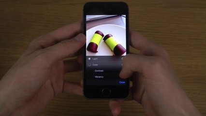 iPhone 5S iOS 8 - Photo Editing Features Review