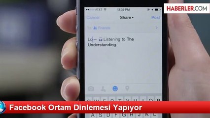 Facebook Ortam Dinlemesi Yapıyor