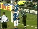 1997 (February 2) Newcastle United 4-Leicester City 3 (English Premier League)