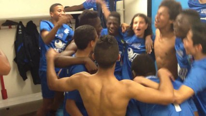 La joie des U15 DH !