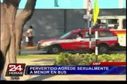 SMP: detienen a sujeto por acoso sexual en un bus de transporte público