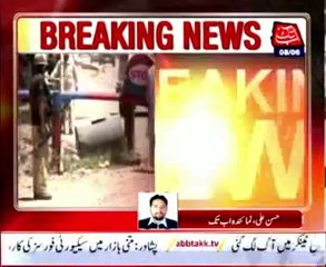 Peshawar: Security forces operation in Matani bazar, 2 target killers killed