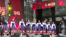 Венский вальс Рига 8 5 2014 у памятника Победы