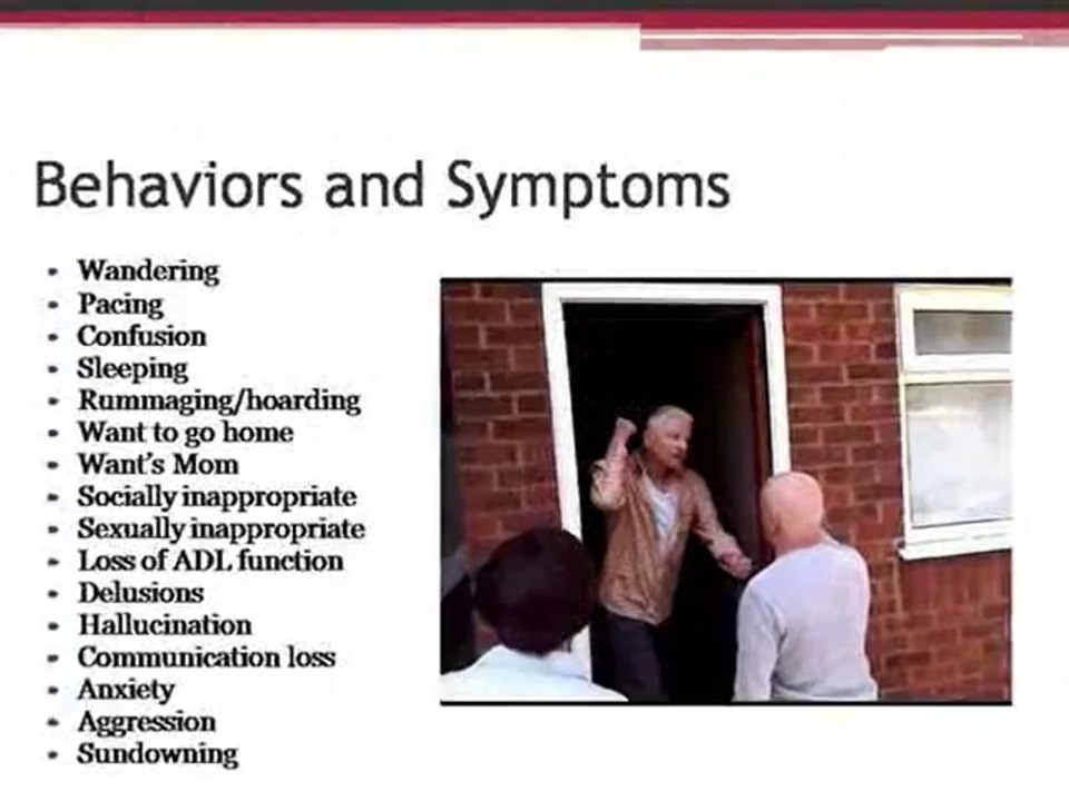 The Elderly and Understanding Difficult Behaviors