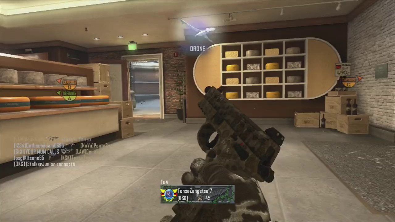 Call of Duty Black Ops 2 sur Frost