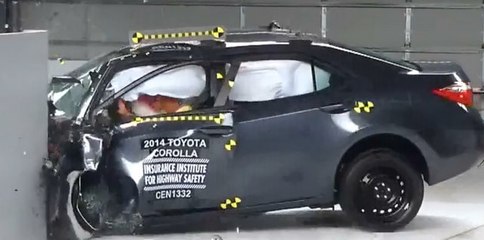 Toyota Corolla çarpışma testi