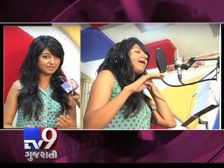 Singer Bhumi Trivedi with Tv9 Gujarati