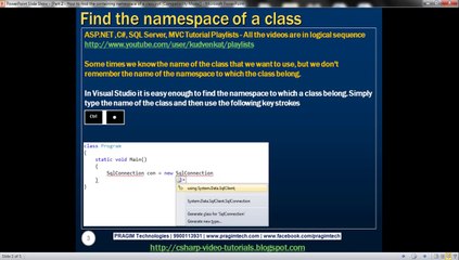 Part 2: Easy Guide to Finding a Class's Containing Namespace 🧩