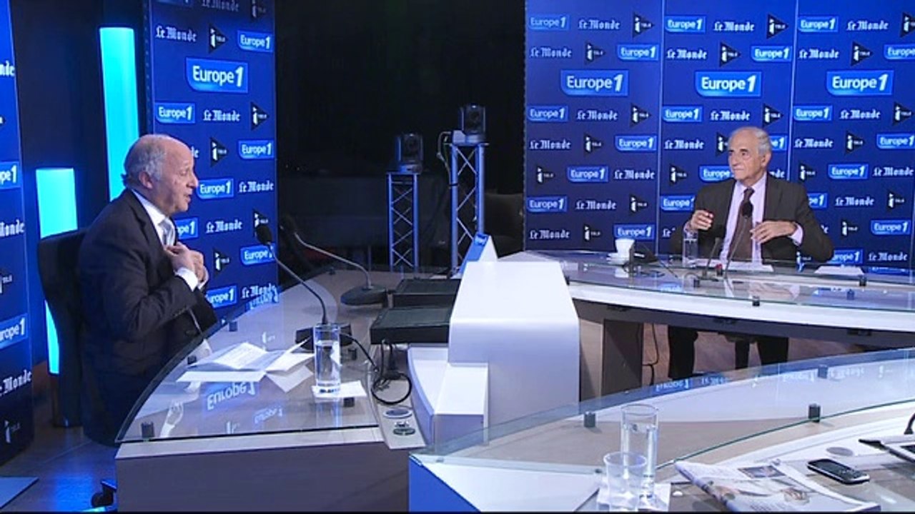 Fabius : "Il avoir une certaine logique démocratique"