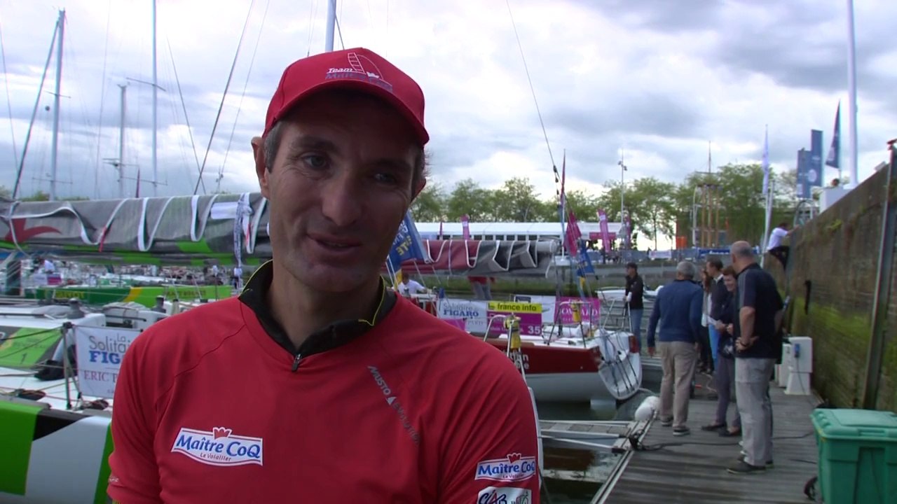 Jour de départ : itv de Jérémie Beyou