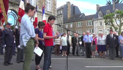 70ème anniversaire des bombardements à Avranches - place Littré - samedi 7 juin 2014
