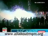 MQM workers & supporters celebrating at Karachi after Mr Altaf Hussain released on bail