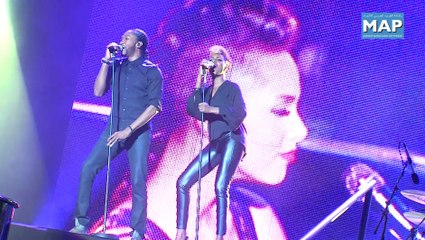 L'étoile Alicia Keys brille sur la scène de l'OLM Souissi