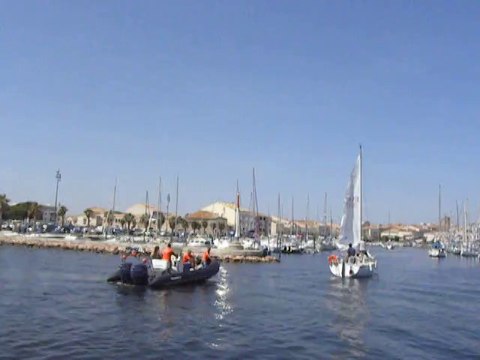 L'entrée du port de Mèze