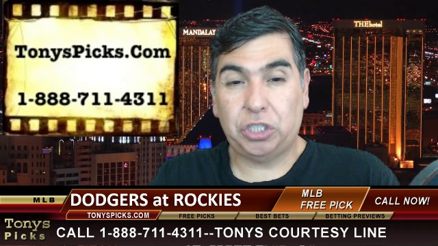 MLB Odds Colorado Rockies vs. LA Dodgers Pick Prediction Preview 6-8-2014