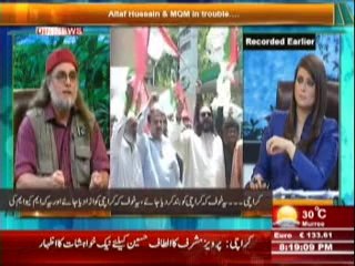 The Debate with Zaid Hamid (Altaf Hussain & MQM In Trouble) 8 June 2014 Part-1