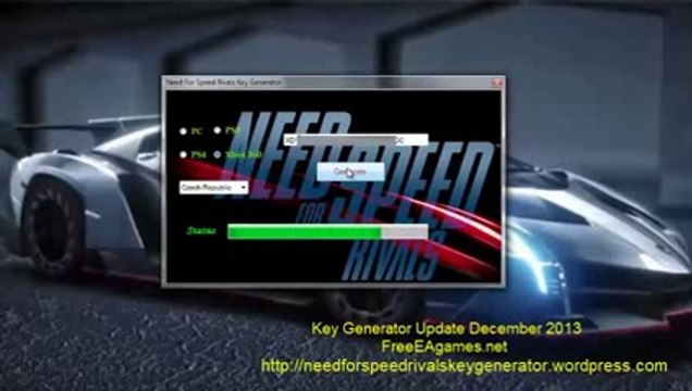 Working ] Need For Speed Rivals Key Generator Update December 2013 [ Working ]