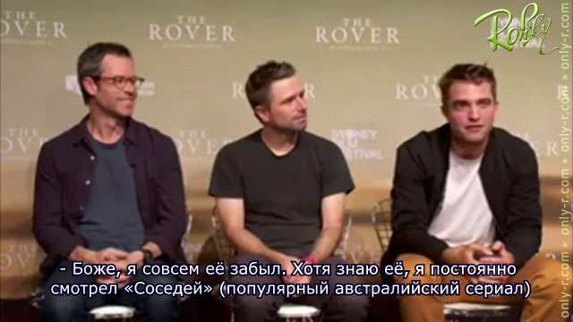 Интервью Роба, Гая и Дэвида для News (русские субтитры)