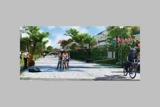 Mountain View Hyde Park Twin House Overlooking Greenery for Sale