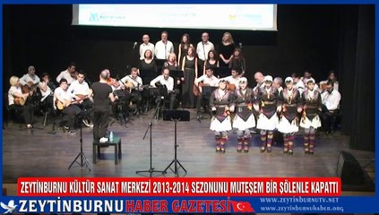 Zeytinburnu Kültür Sanat Merkezi 2013-2014 Sezonu Muhteşem Finale Son Buldu