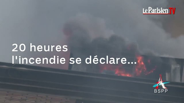 Aubervilliers (93) 20H : un violent incendie se déclare