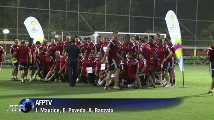 Treino de árbitros para o Mundial