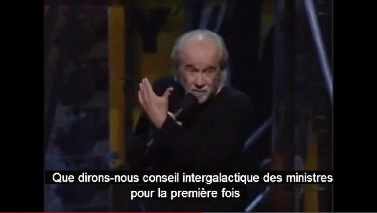 George Carlin - La colonisation de l'espace profond