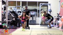 Rob Sims Photography | GenXlabs- Tammi Bradford Figure Athlete Pulling Sled