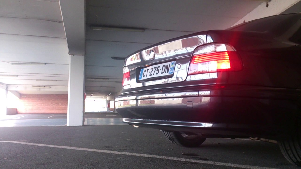 530ia E39 inox auspuff